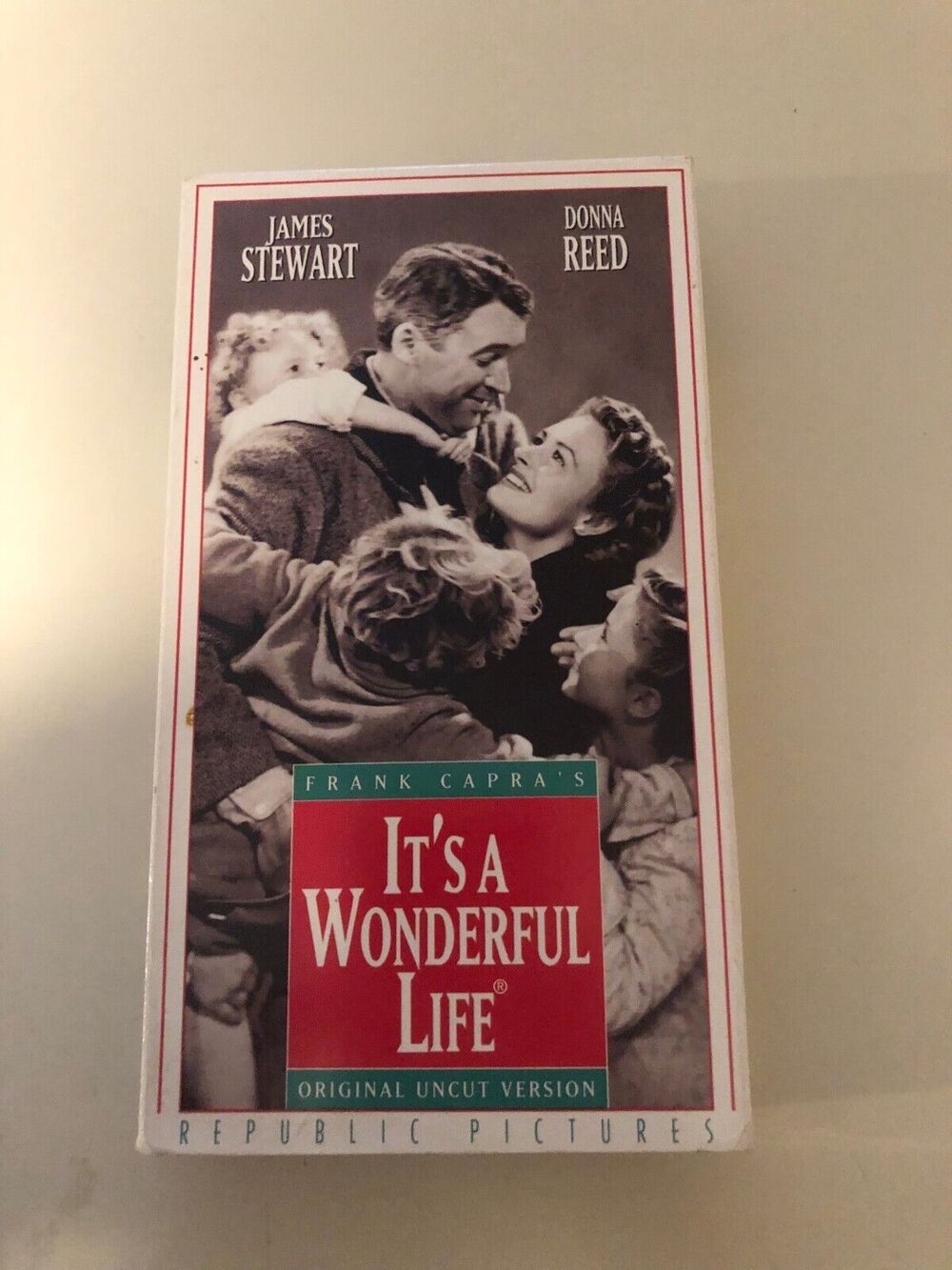 It's a Wonderful Life (VHS, 1946 Film) Original Uncut Version -